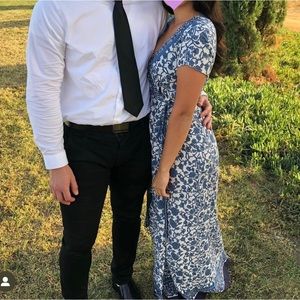 Lulus Floral Maxi Dress